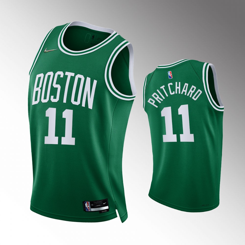 Men's Boston Celtics Payton Pritchard #11 75th Diamond Anniversary Green Icon Edition Jersey 2401KXOV